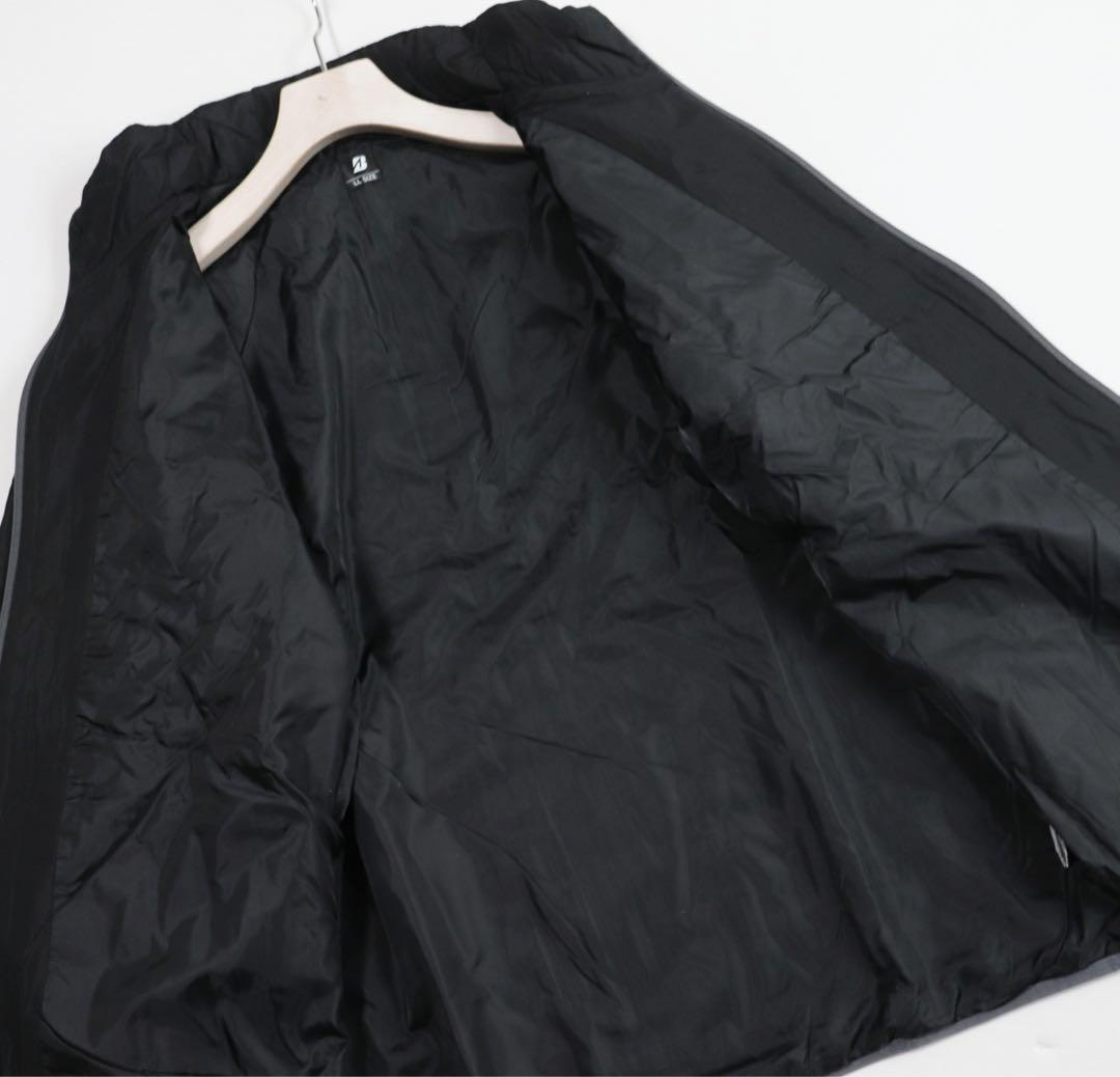 《ブリヂストンゴルフ》未使用 スタンドカラー 2Way中わたブルゾン LL