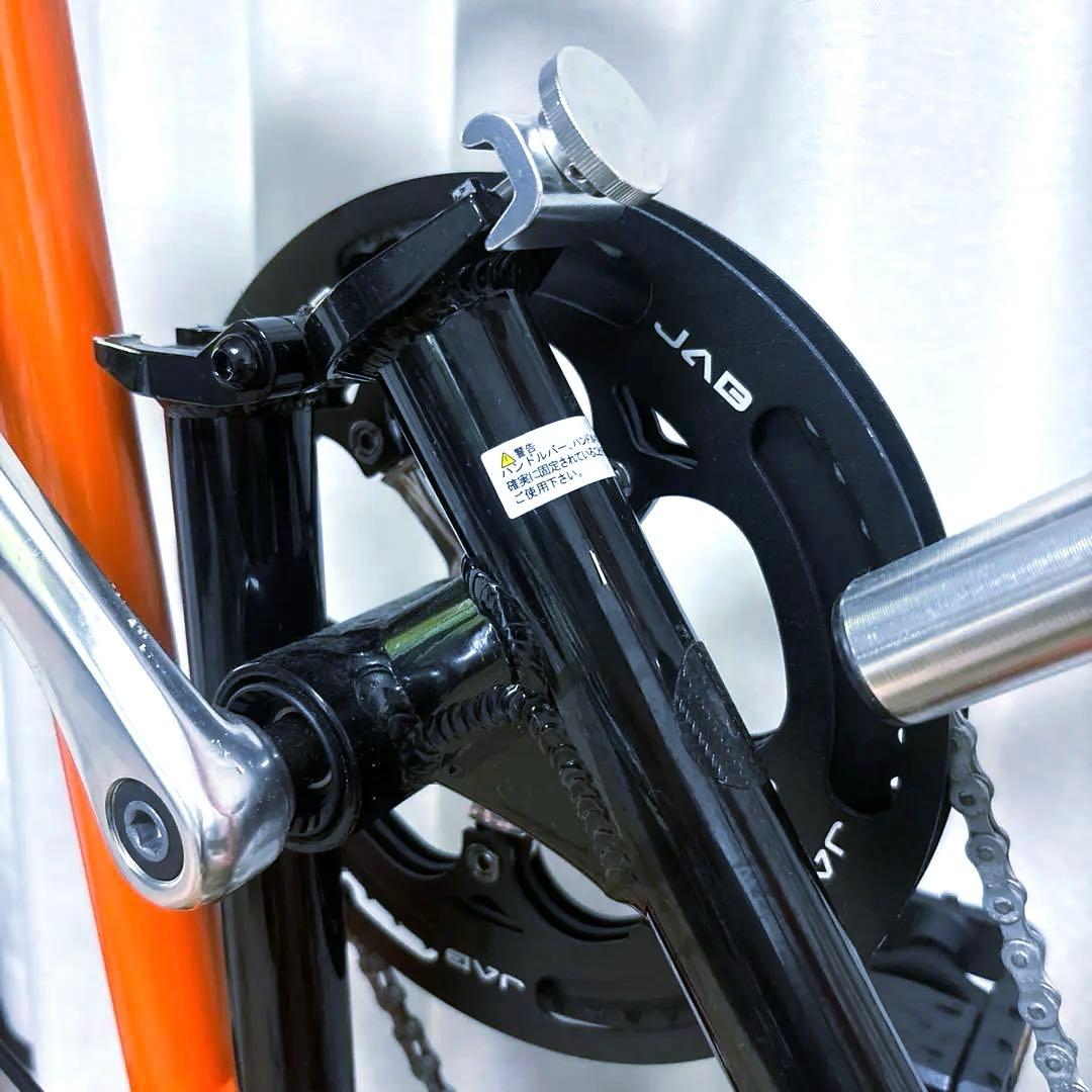 NANOO 「ナノー」 12インチ 折り畳み自転車 オレンジ