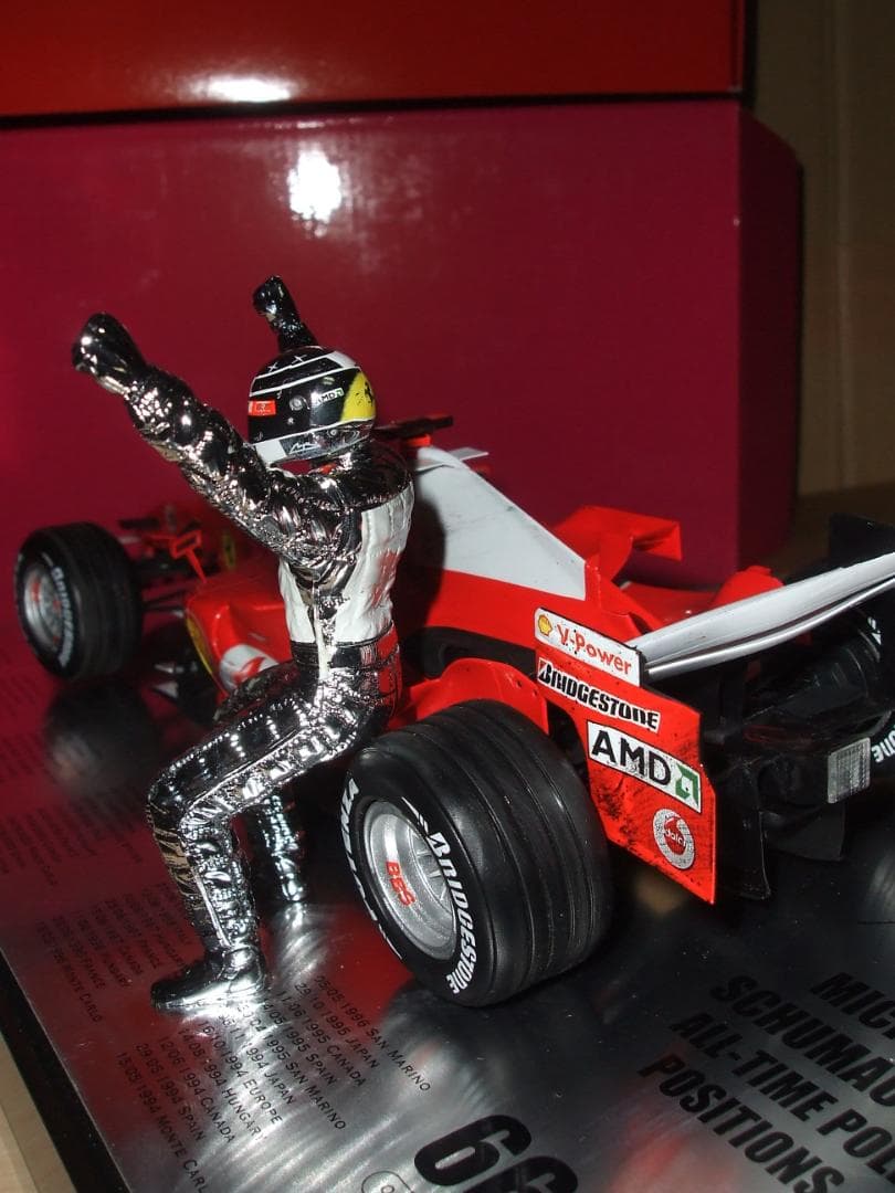 難 フェラーリ F1 248 シューマッハ サンマリノGP 特別限定品 1／18