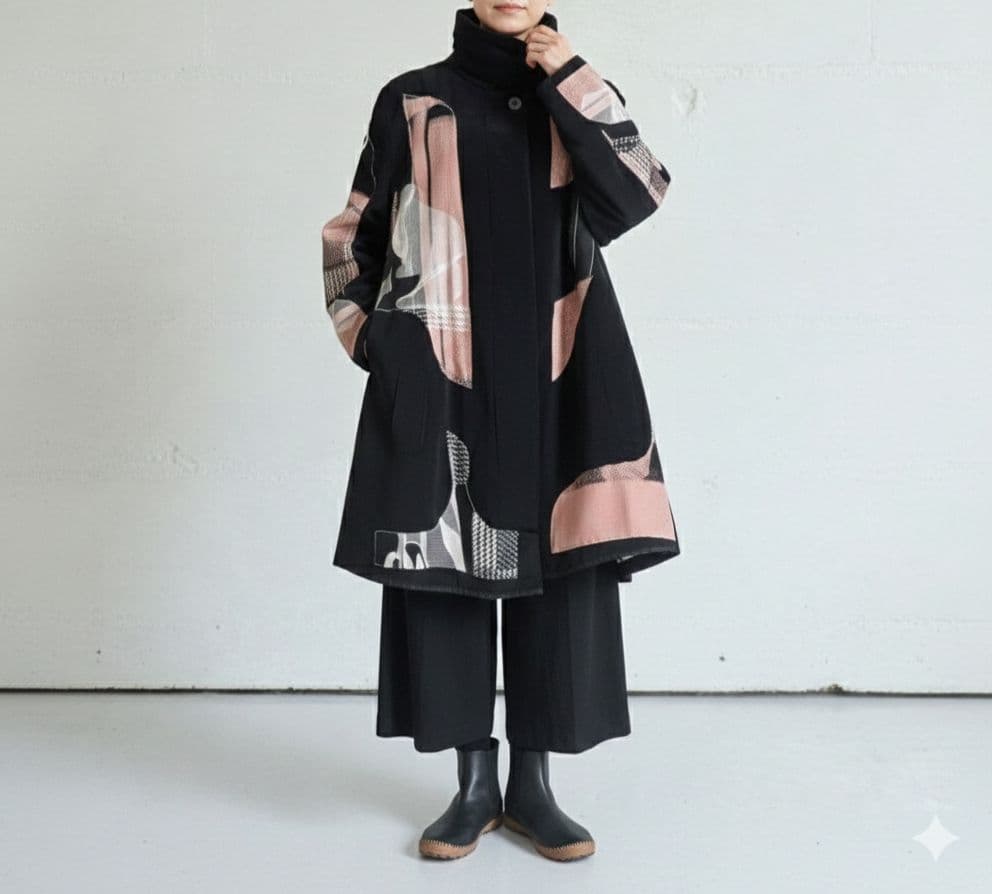 H.P.France取扱 LILITHARTDUCT リメイクコート H.P.France取扱 LILITHARTDUCT リメイクコート