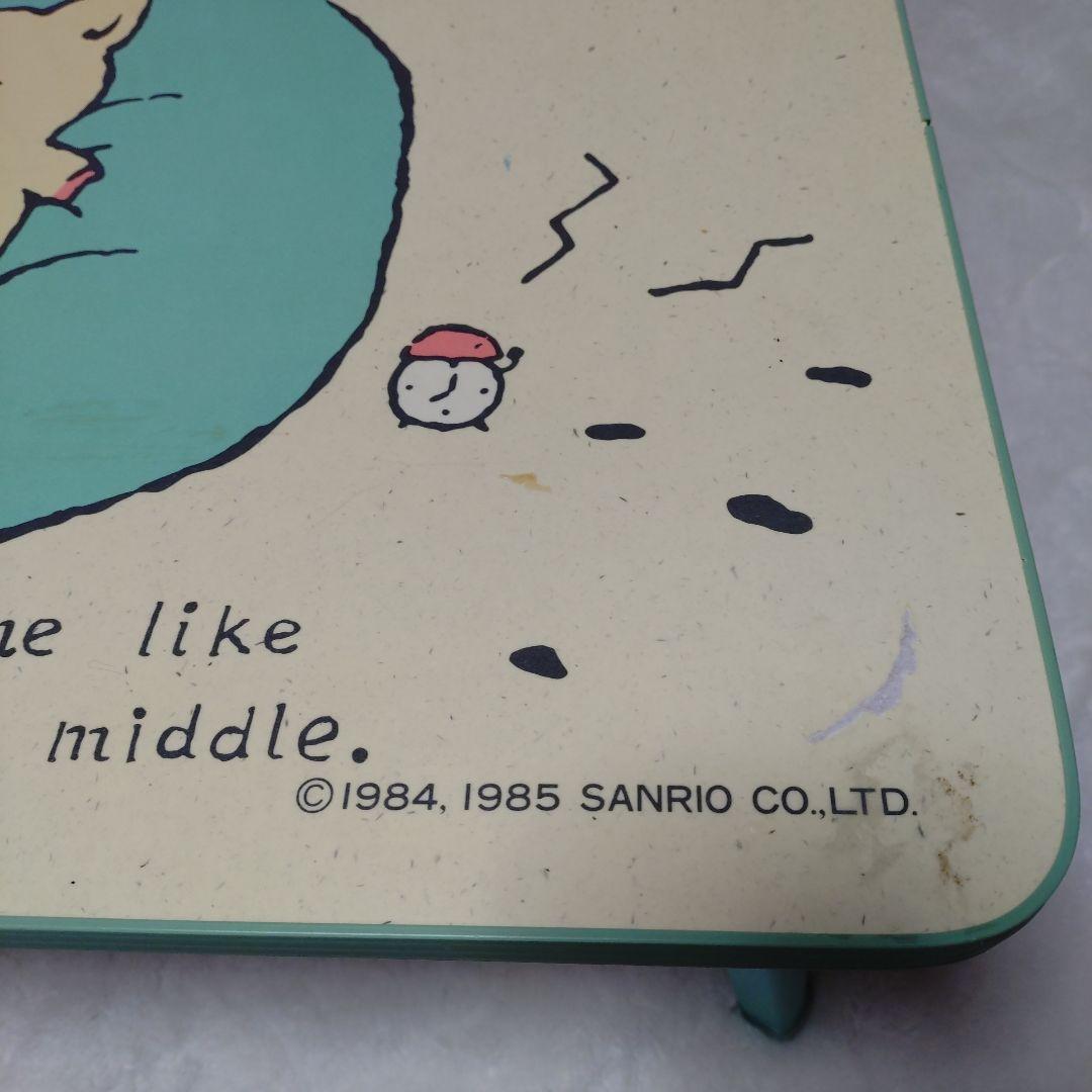 レア ザシキブタ 座卓 折りたたみテーブル サンリオ 1985 昭和