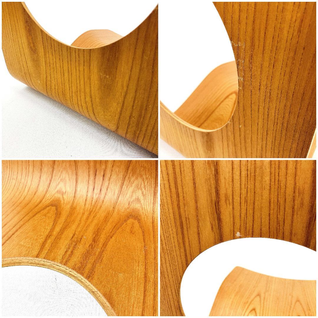 Tendo 天童木工 座椅子 2脚セット 藤森健次 曲げ木 ケヤキ板目