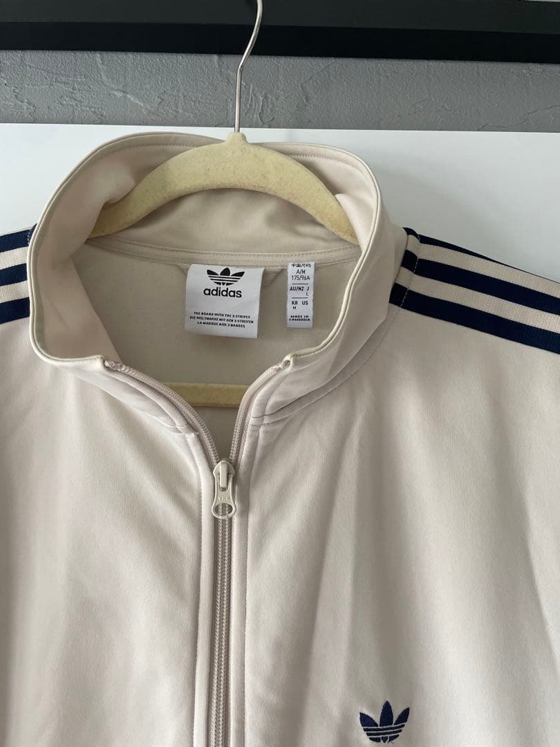 TXTヨンジュン着用 adidas ベッケンバウアートラックジャッケット L