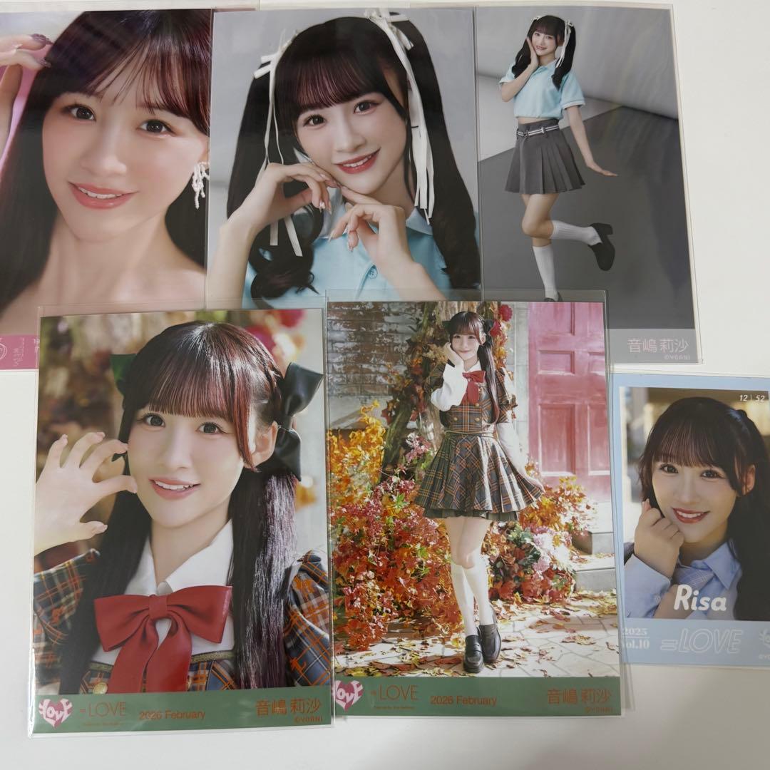 LOVE 音嶋莉沙 ポロシャツ ラブソングに襲われる生写真 セミコンプ