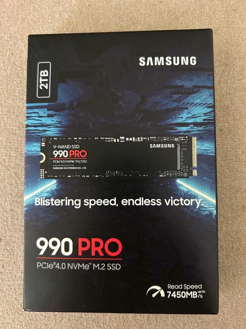 Samsung 990 PRO M.2 2TB SSD 新品未開封 スマホ・タブレット