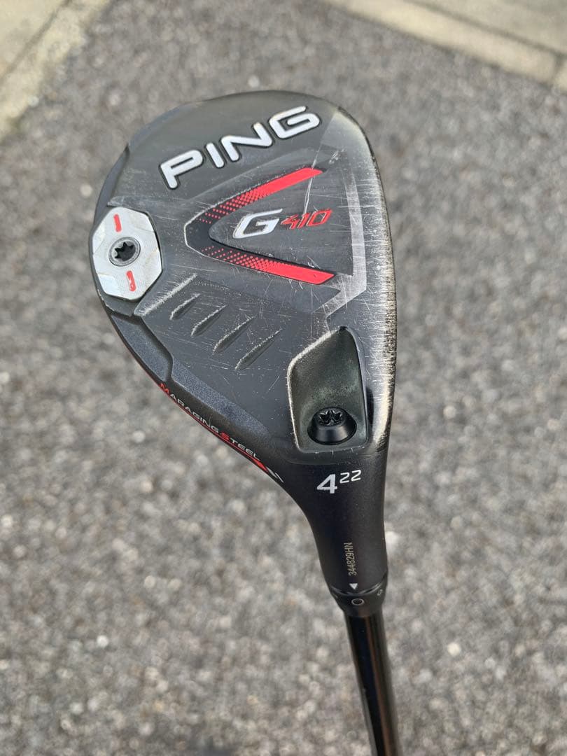 PING G410 ユーティリティ 22° 4UT 4番