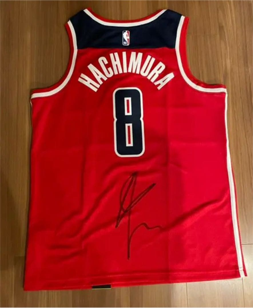 直筆サイン入り】八村塁 NBA ユニフォーム - メルカリ
