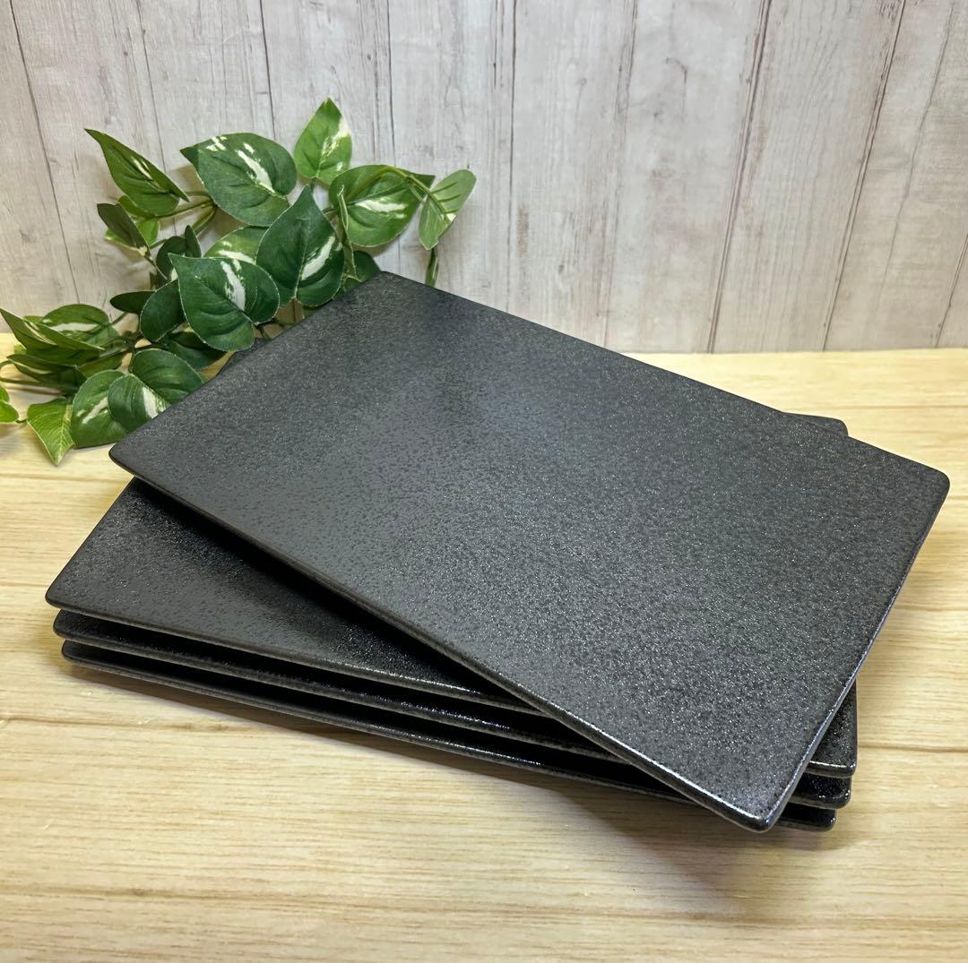 銀鱗29cm長角皿(4枚) 長角皿 錆かいらぎ ｜家具・インテリア通販 Re:CENO(リセノ)