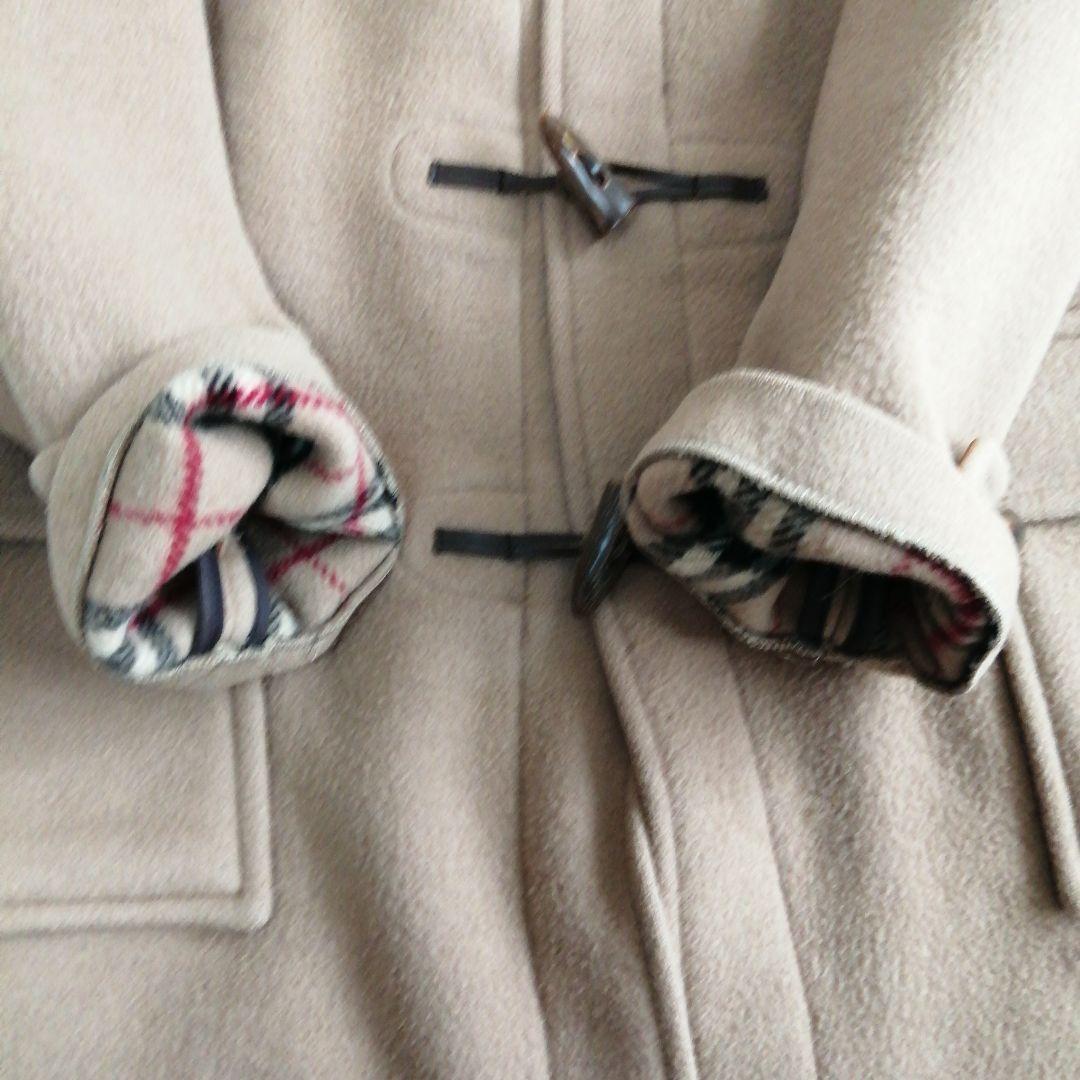 Burberrys ウール100％ ベージュ ダッフルコート ノバチェック