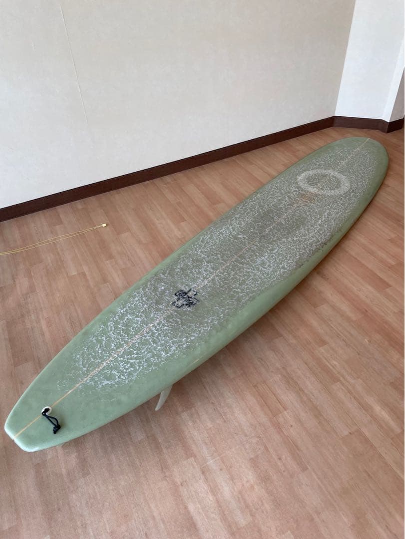 ロングボード サーフボード 緑 約270cm / 8.9 カリフォルニア一流人気ブランドのロングボード専門店シーコングの中古