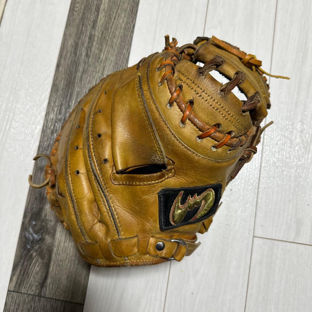 び*ち様 ジームス　硬式キャッチャーミット 野球 ジームス 硬式ミット 湯もみ型付け込 キャッチャーミット 硬式用