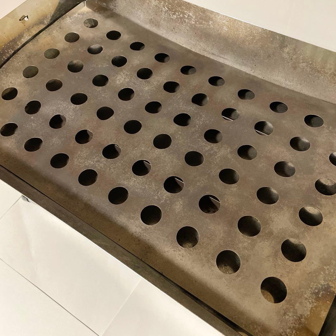 《希少！》 UNIFLAME ファイアグリル L + スーパーエンボス鉄板セット