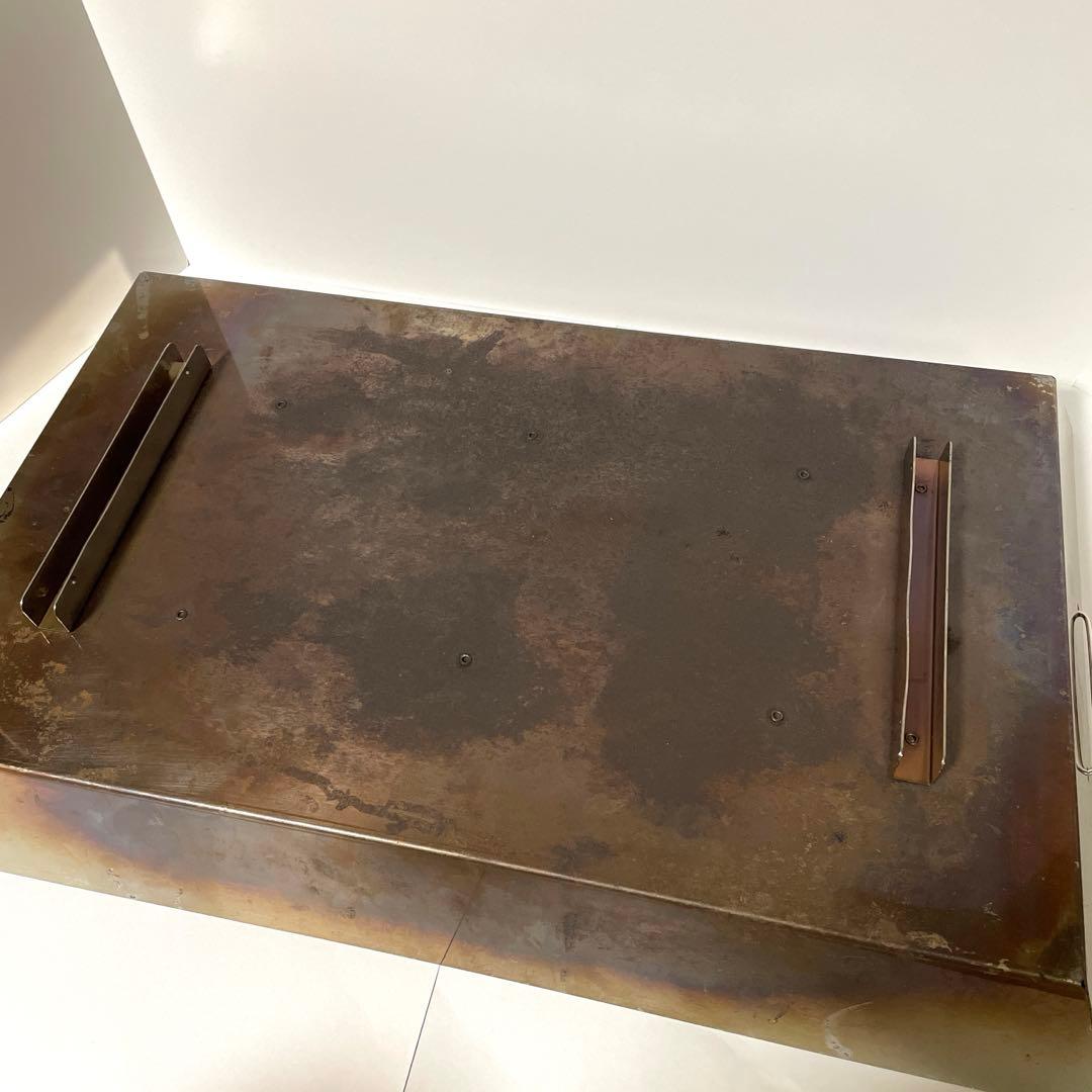 《希少！》 UNIFLAME ファイアグリル L + スーパーエンボス鉄板セット