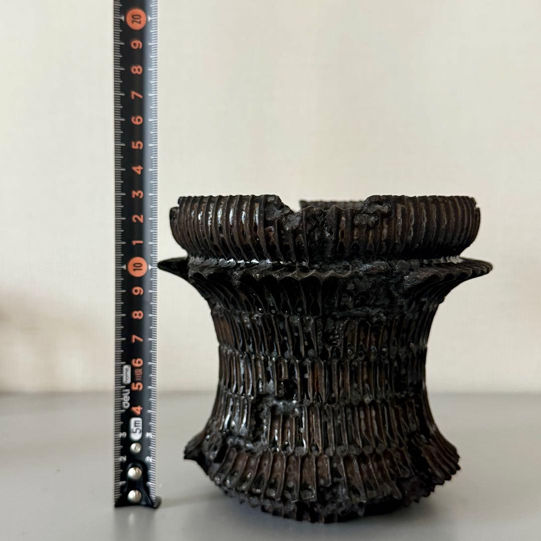 新品未使用 raw life factory 木輪 植木鉢 - メルカリ