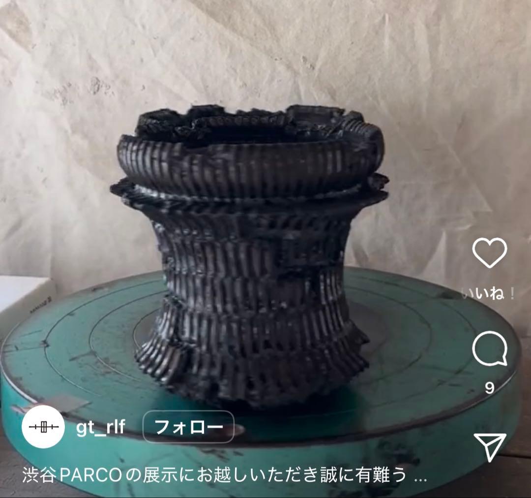 新品未使用 raw life factory 木輪 植木鉢 - メルカリ