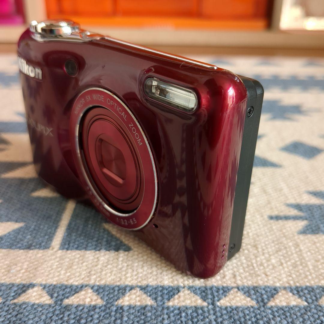 Nikon COOLPIX ワインレッド