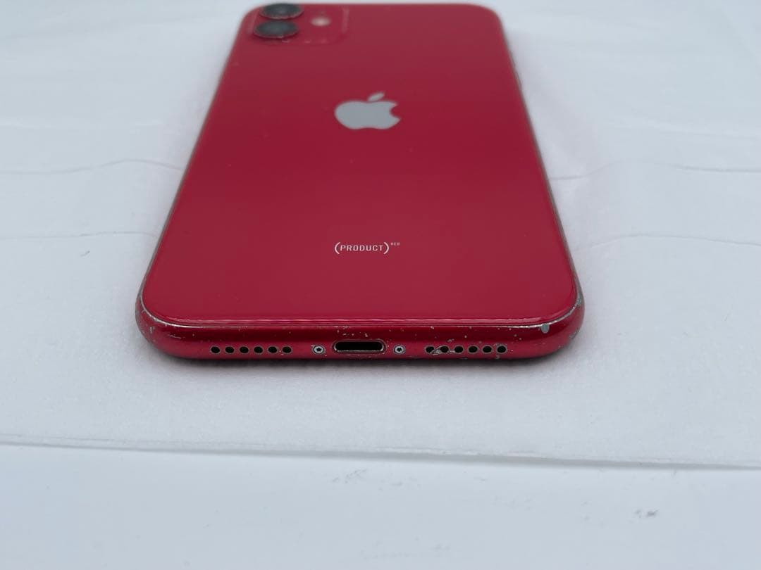 Apple iPhone 11 128GB レッド SIMフリー ジャンク - メルカリ