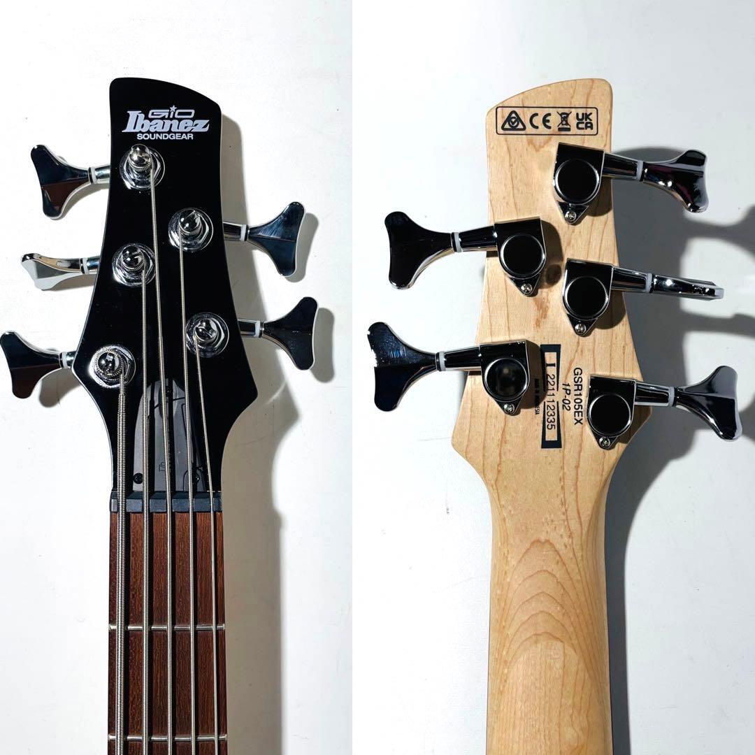 極美品】GIO Ibanez GSR105EX 5弦ベース - メルカリ
