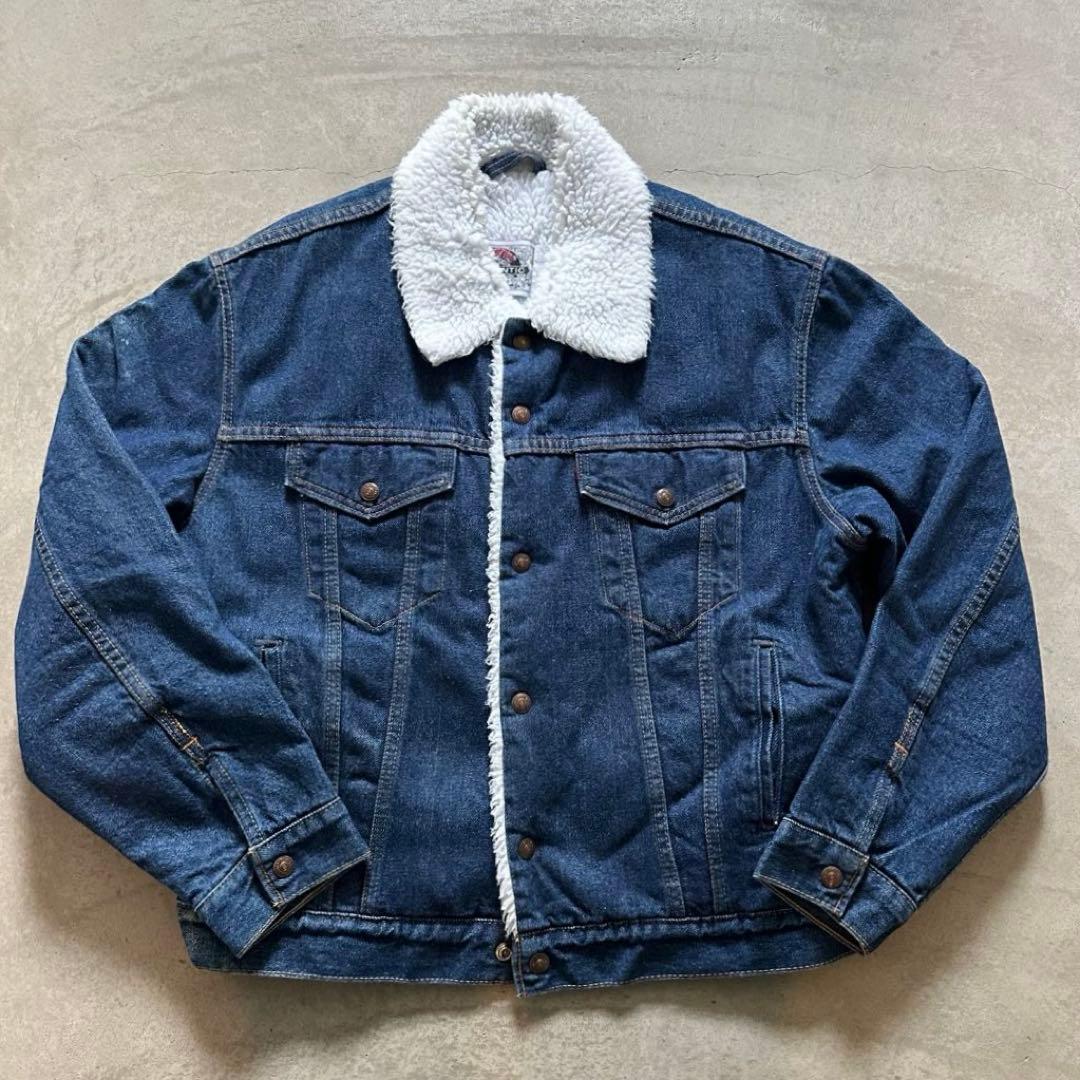 A*k様 70s 80s Levi's USA製 ボアジャケット シェルパ デニ 80's Levi's 70609-0218 Boa Denim Jacket Made in USA XL 80年代
