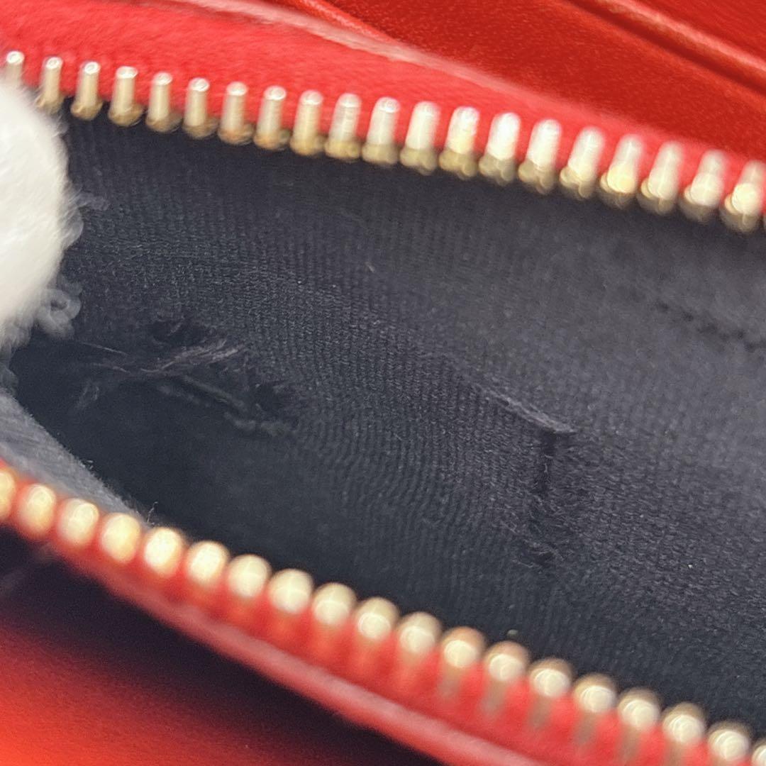PRADA ヴィッテロムーヴ バイカラー ブラック レッド 長財布