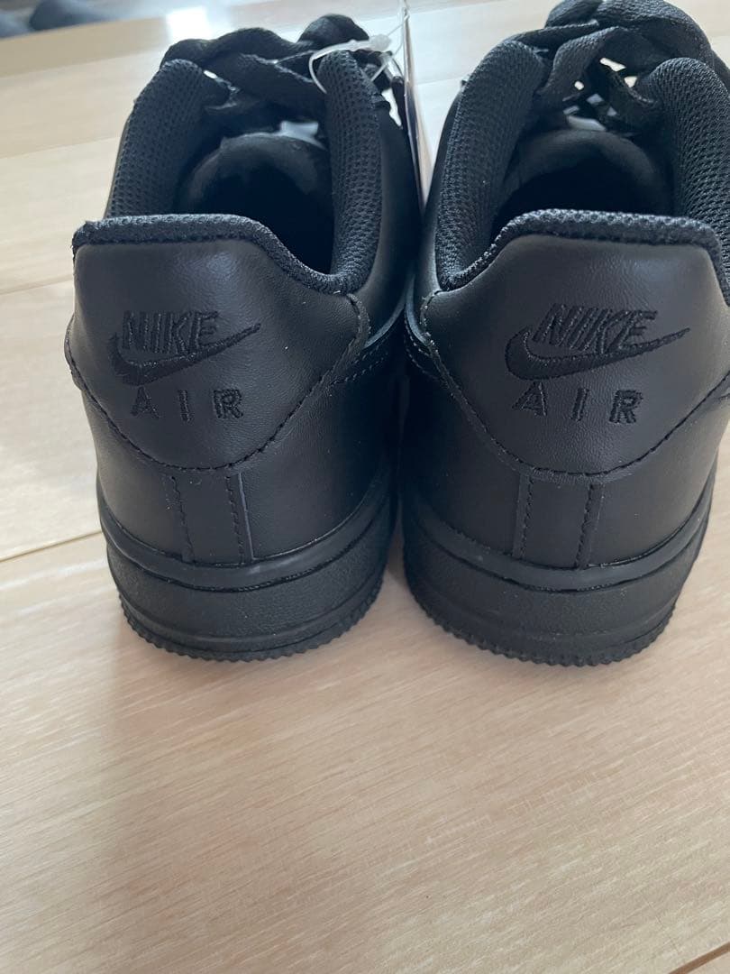 23.5cm エアフォース Air Force 1 LE GS ブラック