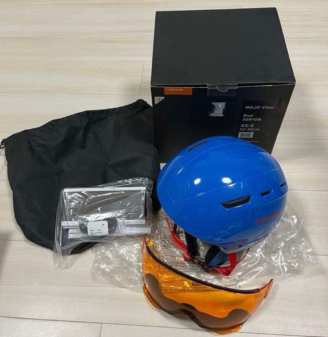 MOJO Visor ヘルメット 青 XS/S 楽天市場】ヘッド スキー スノーボード ヘルメット ジュニア 52-56cm 6