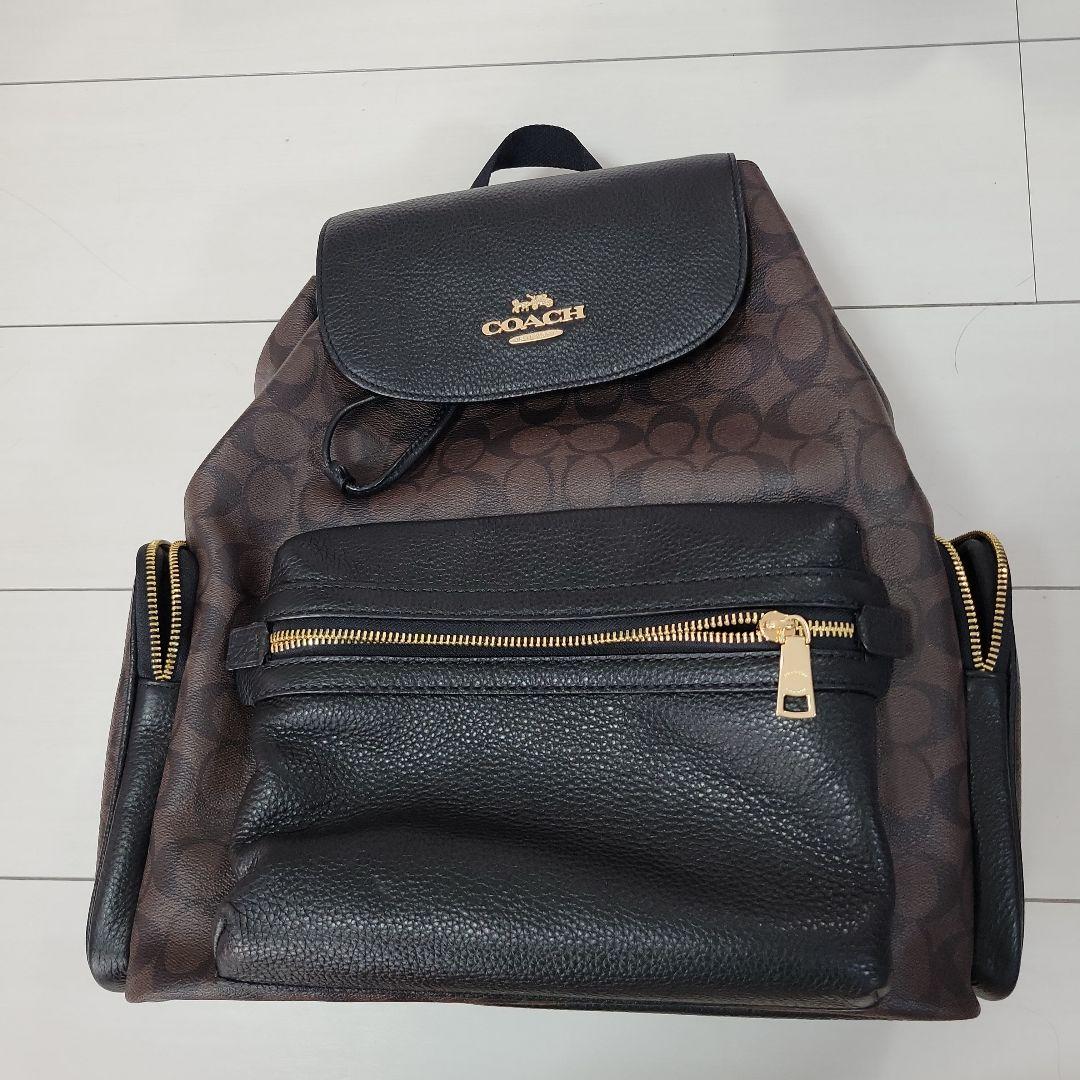COACH リュック バックパック ブラウン レザー 楽天市場】コーチ COACH レザー（カラーブラウン）（バックパック