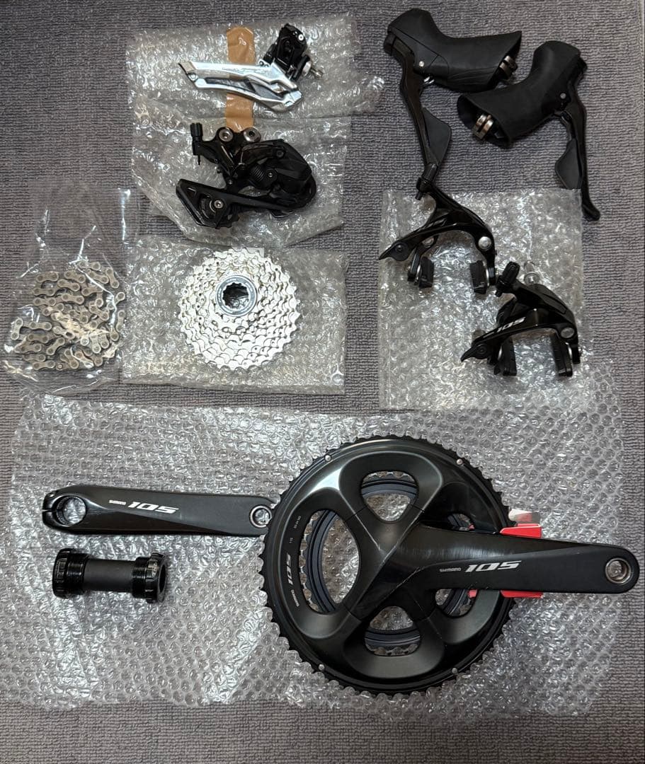 最終値下げ】Shimano シマノ 105 コンポセット 機械式 - メルカリ