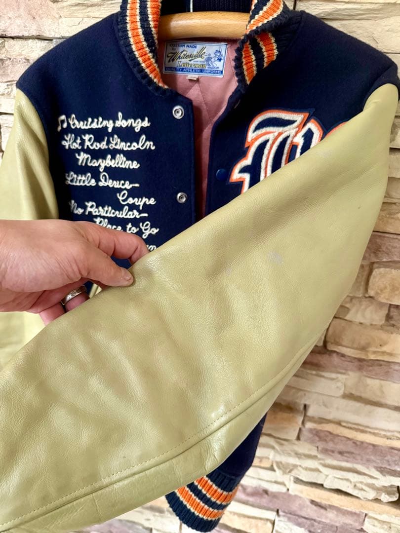 ホワイツビル 『WEST COAST RODDERS』 スタジャン 38 スカジャン