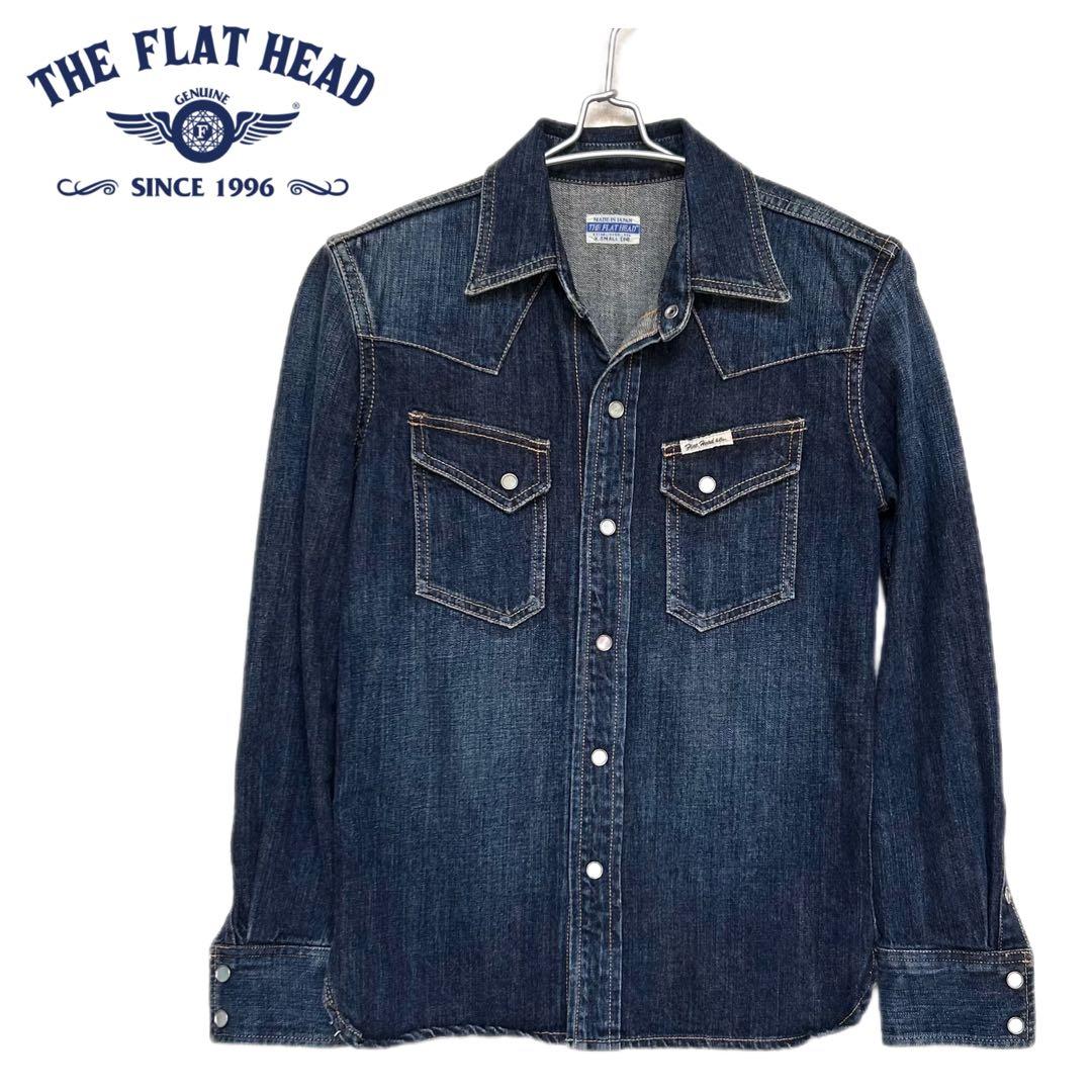 THE FLAT HEAD ザ フラットヘッド デニムシャツ ウエスタン 長袖