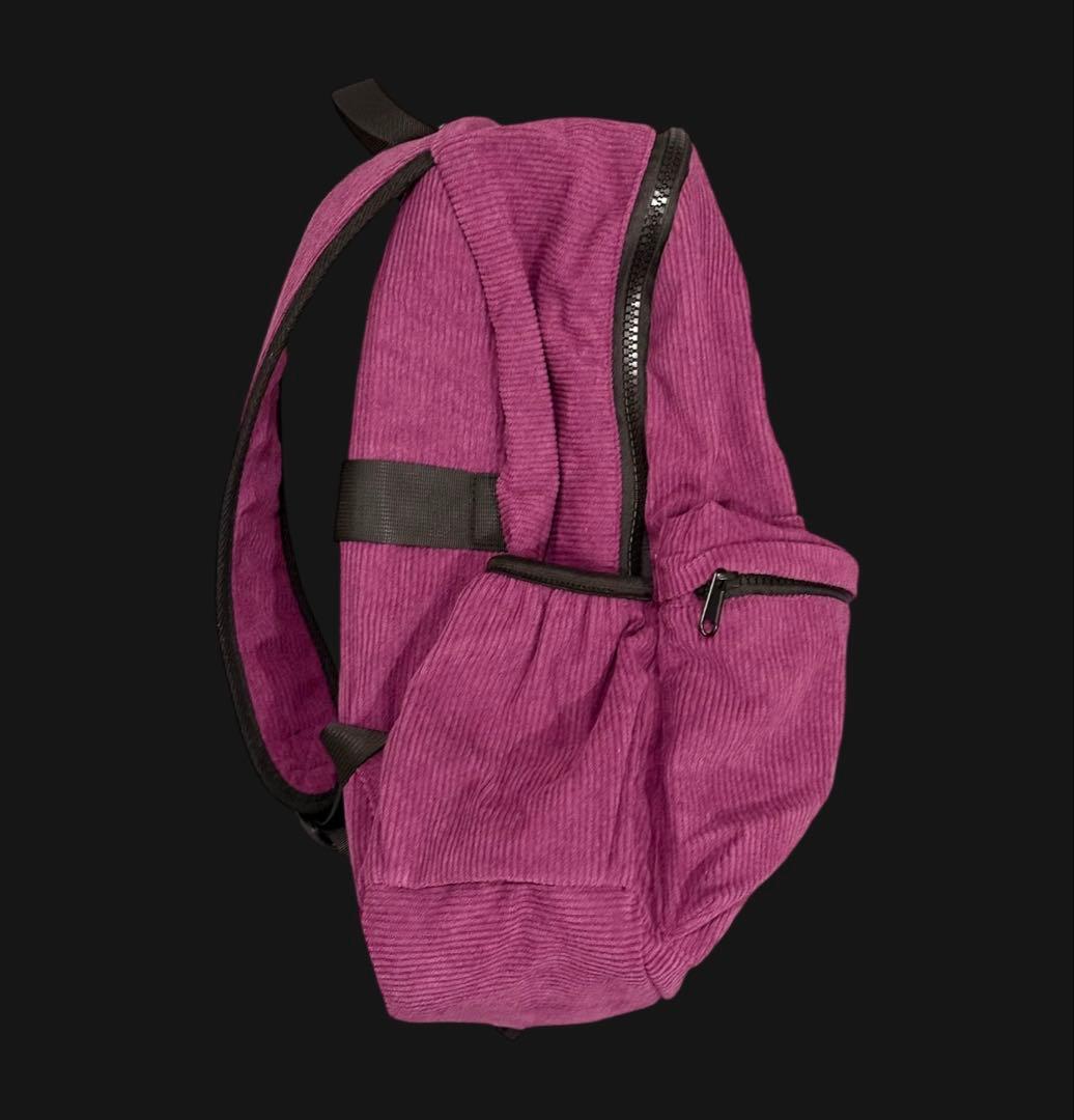 star team CORDUROY BACKPACK PURPLE
