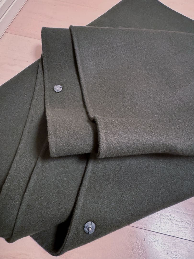 digne ディニュthrow shawl coat - khakiストール