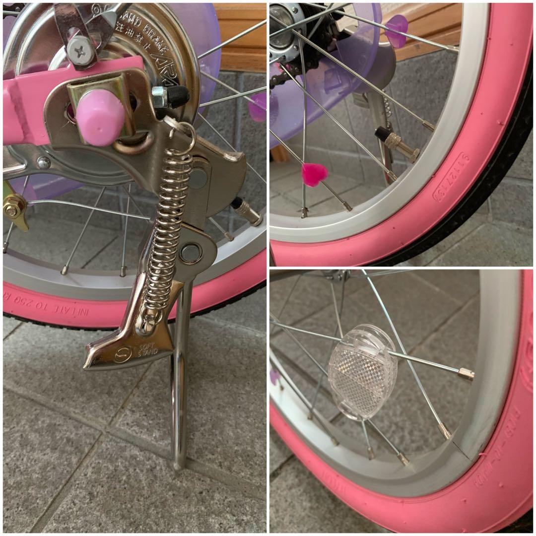 子供 自転車 小さなプリンセスソフィア 両立スタンド 16インチ - メルカリ
