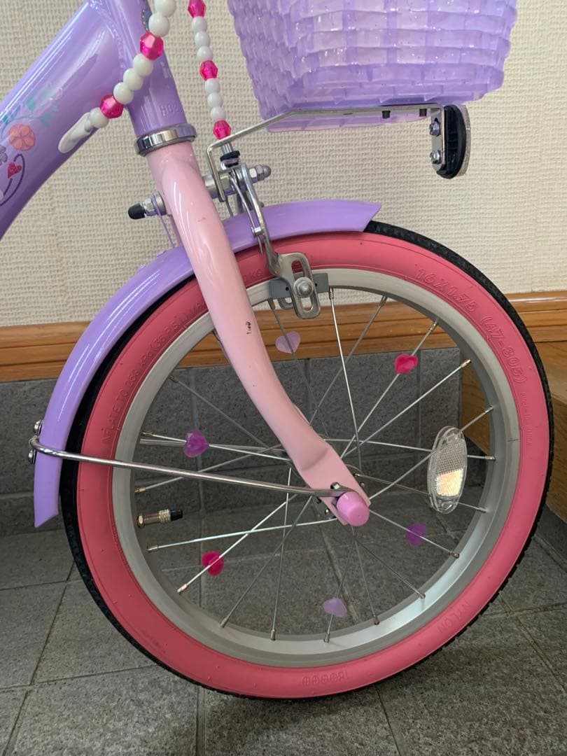 子供 自転車 小さなプリンセスソフィア 両立スタンド 16インチ - メルカリ