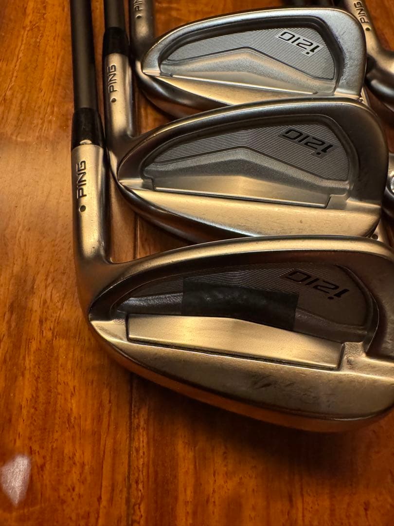 PING i210アイアンTRAVIL 95S 6番〜UW 6本セット黒ドット