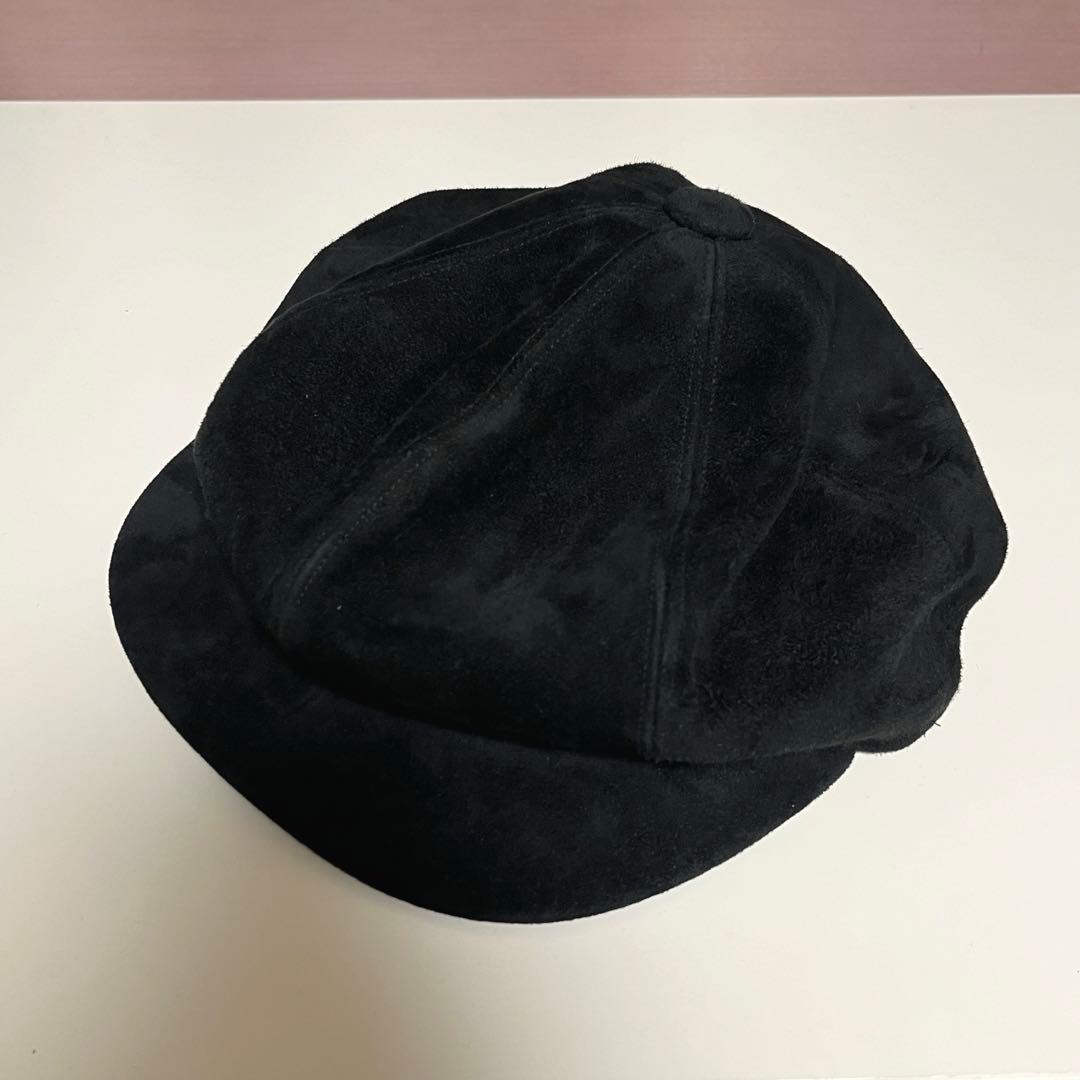 23AW キジマタカユキ GOAT SUEDE CASQUETTE