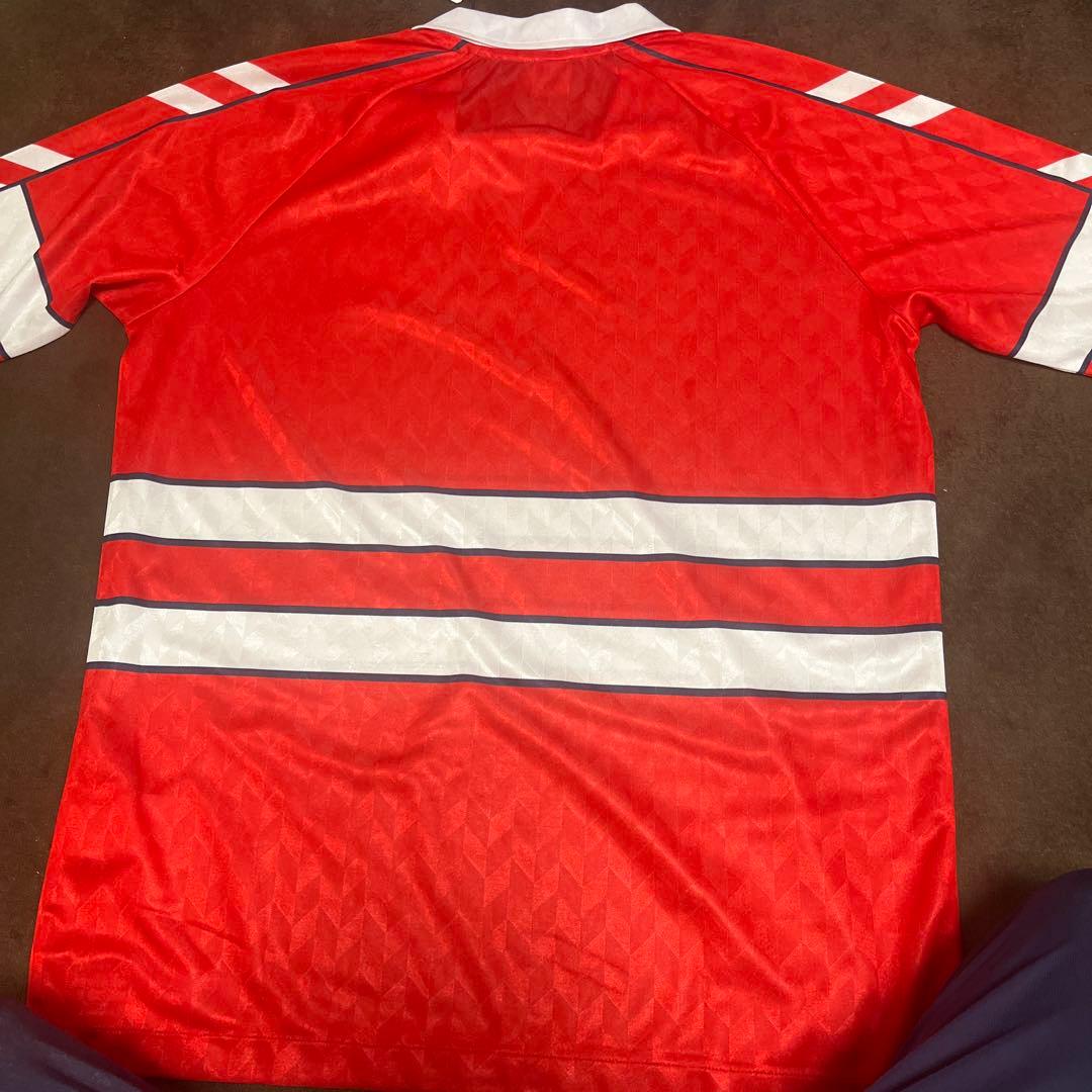 デンマーク代表 ユニフォーム XL hummel 復刻 タグ付き - メルカリ