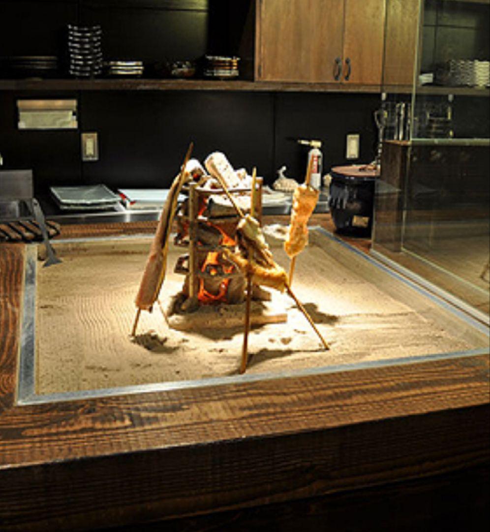 原始焼き五徳（串焼き五徳）ステンレス製 - メルカリ