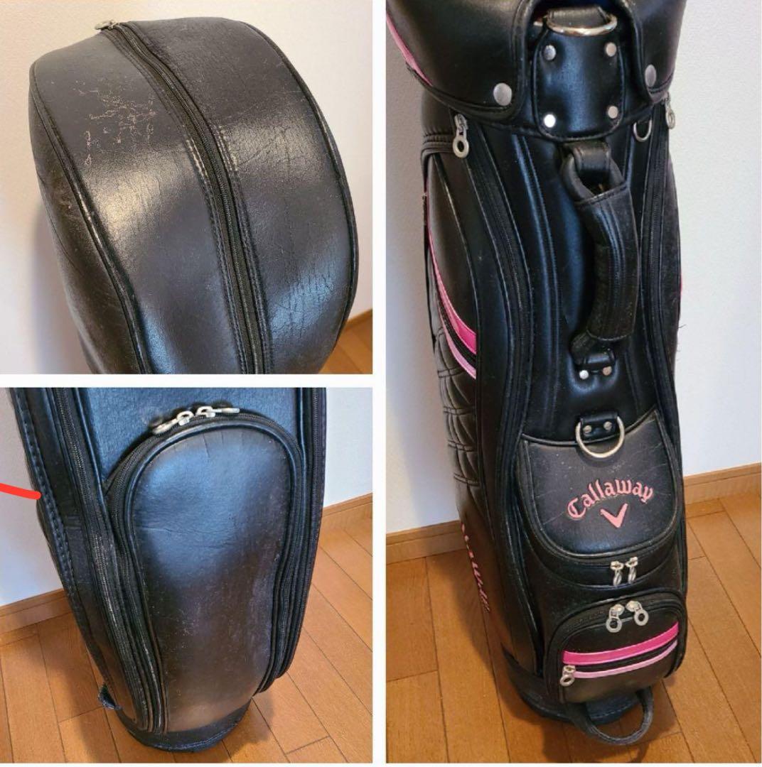 Callaway キャディバッグ 黒とピンク 2024年】おしゃれなキャディ