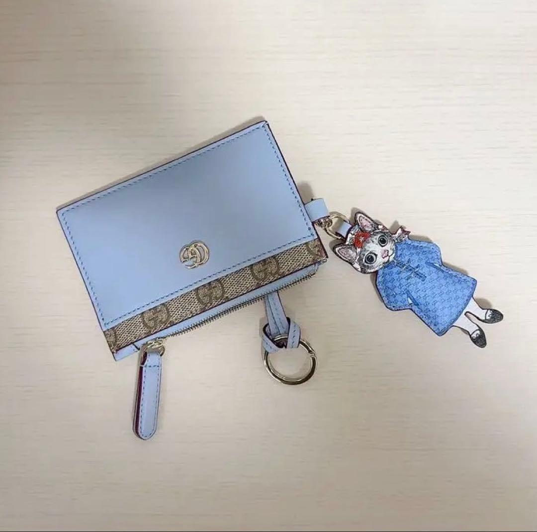 ケケ様専用 GUCCI ヒグチユウコ バイカラー キーケース フラグメント