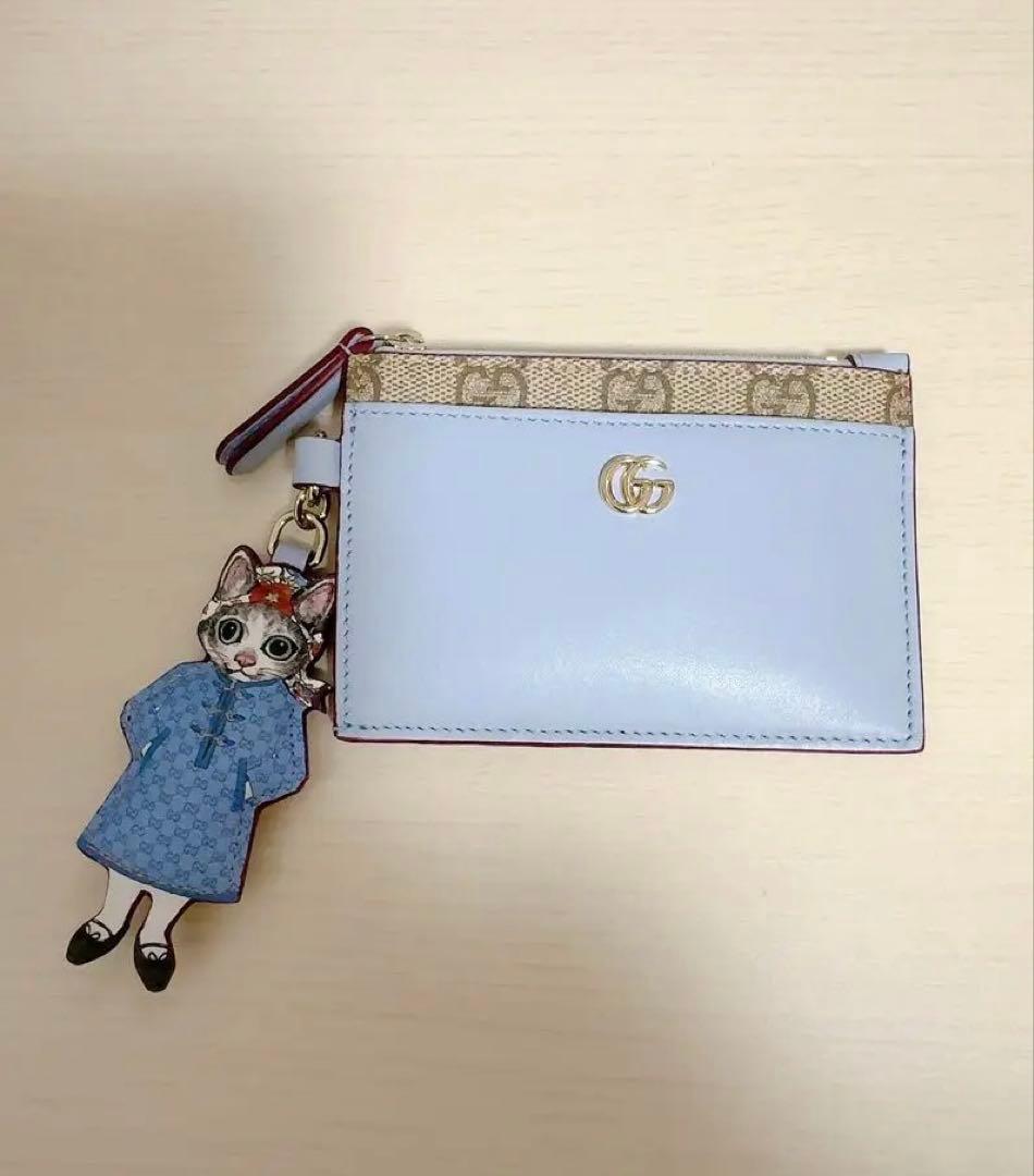 ケケ様専用 GUCCI ヒグチユウコ バイカラー キーケース フラグメント