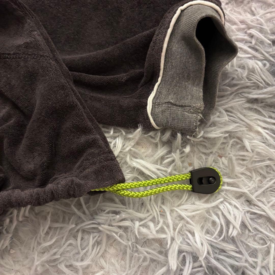 b*\様 90s Nike ハーフジップ スウェット ベロア 短丈 銀タグ NIKE