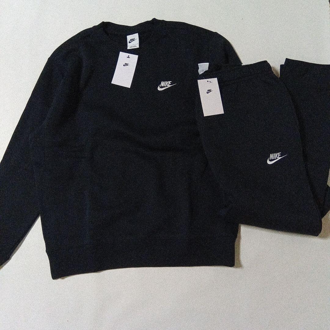 新品タグ付 ナイキ スウェットシャツパンツ 上下セットアップ L NIKE（ナイキ） スウェット 上下 メンズ セットアップ ブランド クラブ