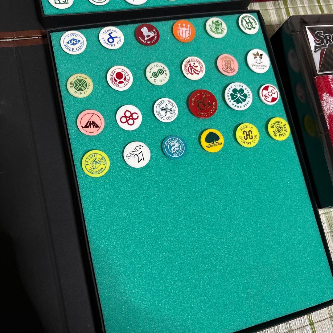 ゴルフクラブ ゴルフ マーカー ピン ゴルフボール タオル コレクション