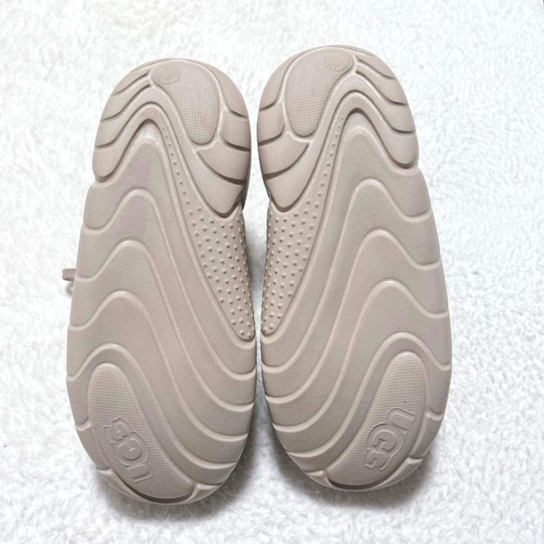 【美品】UGG アグ　クラウド トレーナー 厚底　スニーカー　23.5cm