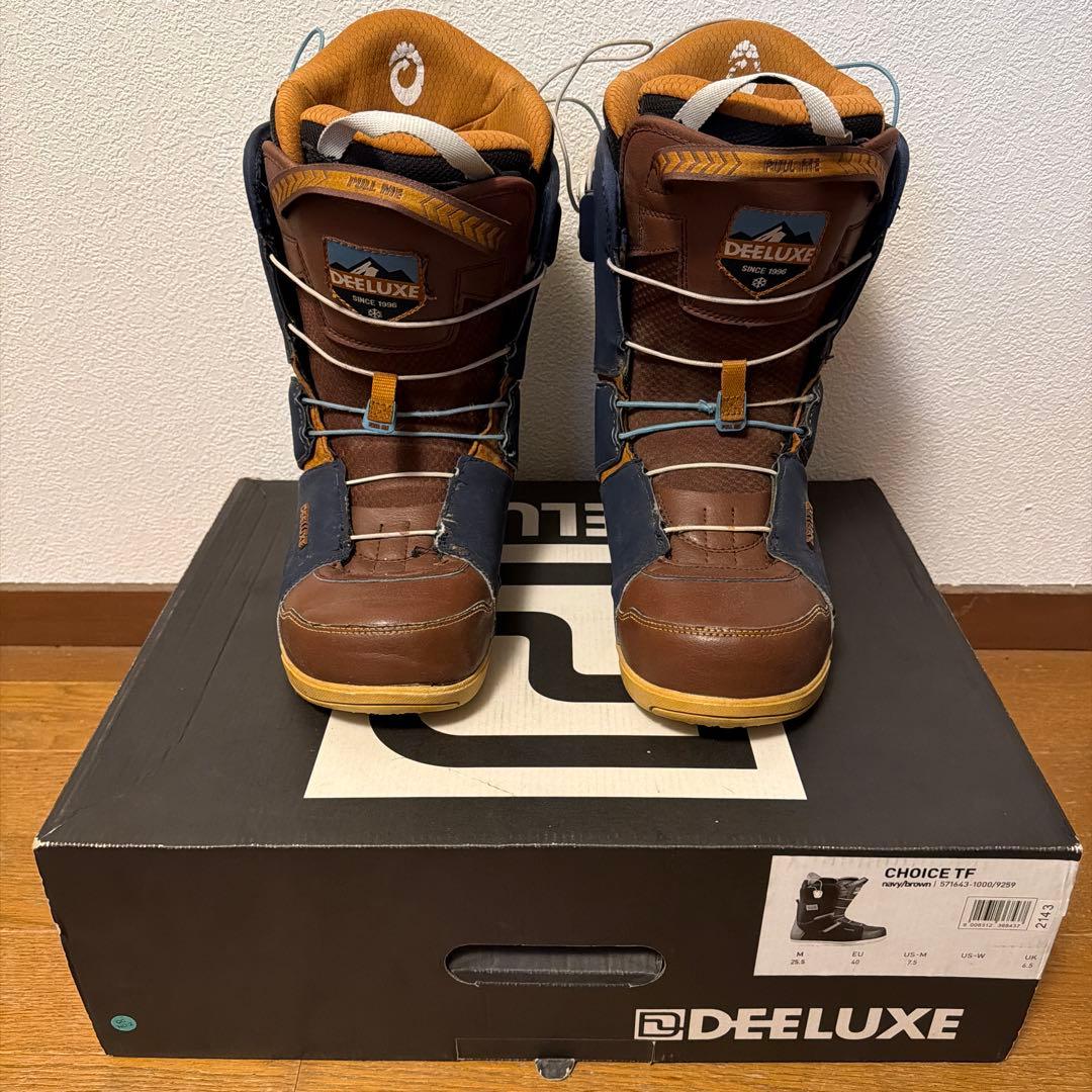 【25.5㎝】DEELUXE CHOICE ディーラックス スノーボードブーツ DEELUXE（ディーラックス） 24-25 DEELUXE DNA - 国内正規品