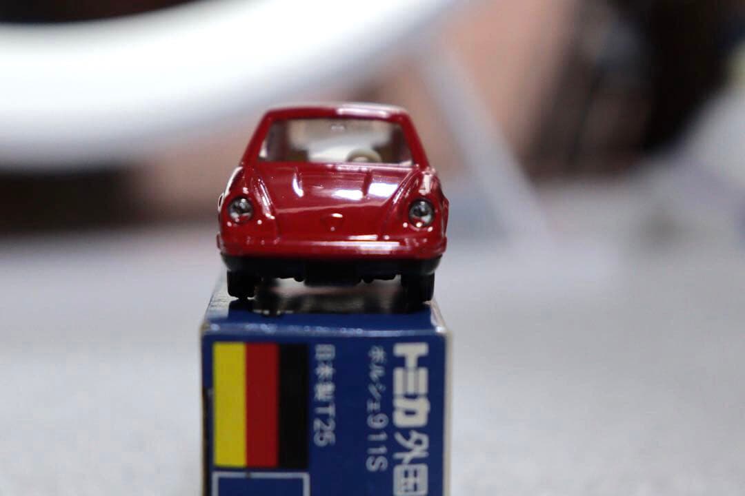 ポルシェ 911S 日本製 トミカ F3 1976 外国車シリーズ 青箱 - メルカリ