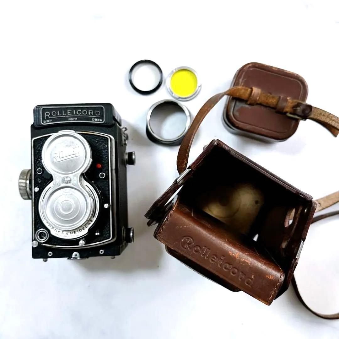 希少！　ローライコード　カメラ　二眼レフ フィルムカメラレビュー】二眼レフカメラ「ROLLEICORD Ⅳ