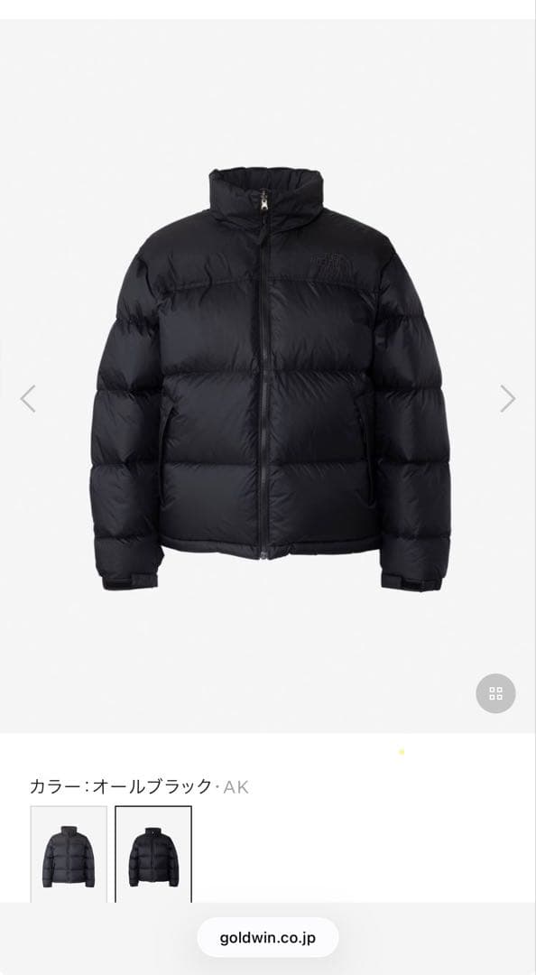 THE NORTH FACE ヌプシジャケット ND92531R オールブラック - メルカリ