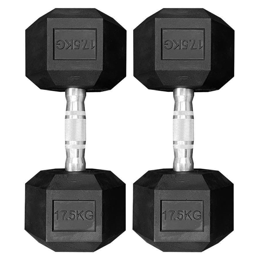⭐️新品⭐️ダンベル 17.5kg 2個セット ヘキサゴンダンベル 六角ダンベル